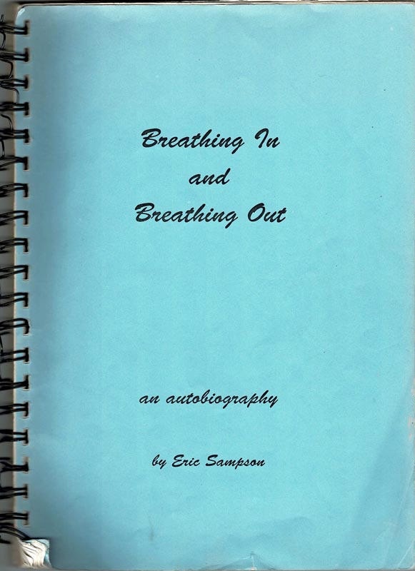 Book, Breathing in Breathing out; Eric Sampson; 1998/61/2 on NZ Museums